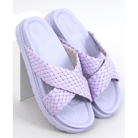 Chinelos de mulher Norma Purple roxo 2
