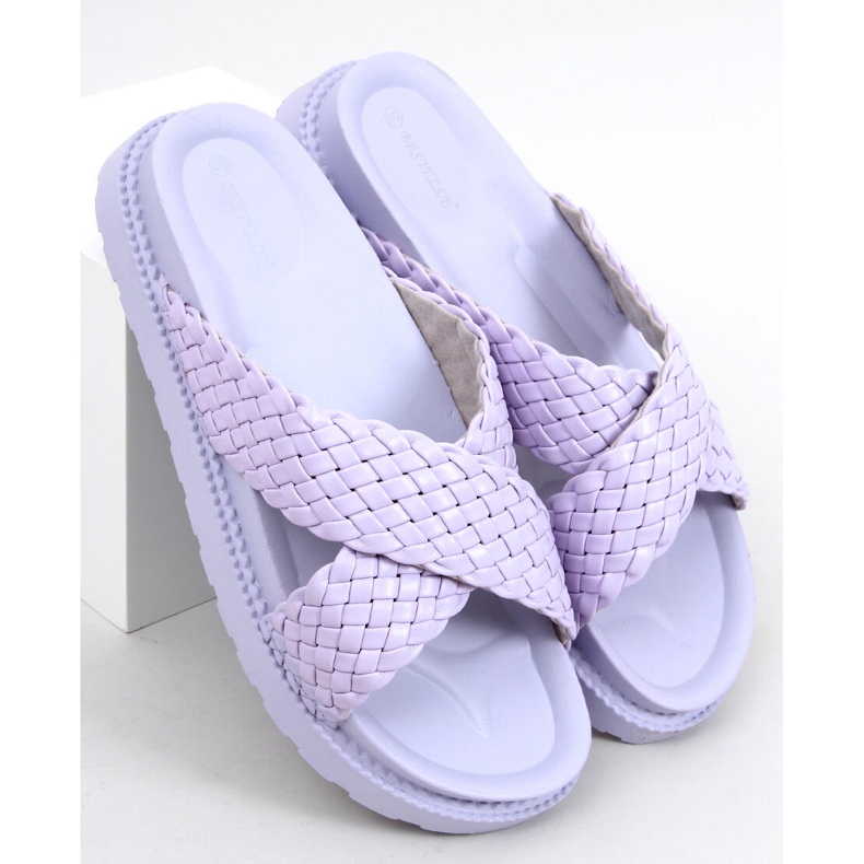 Chinelos de mulher Norma Purple tolet 2