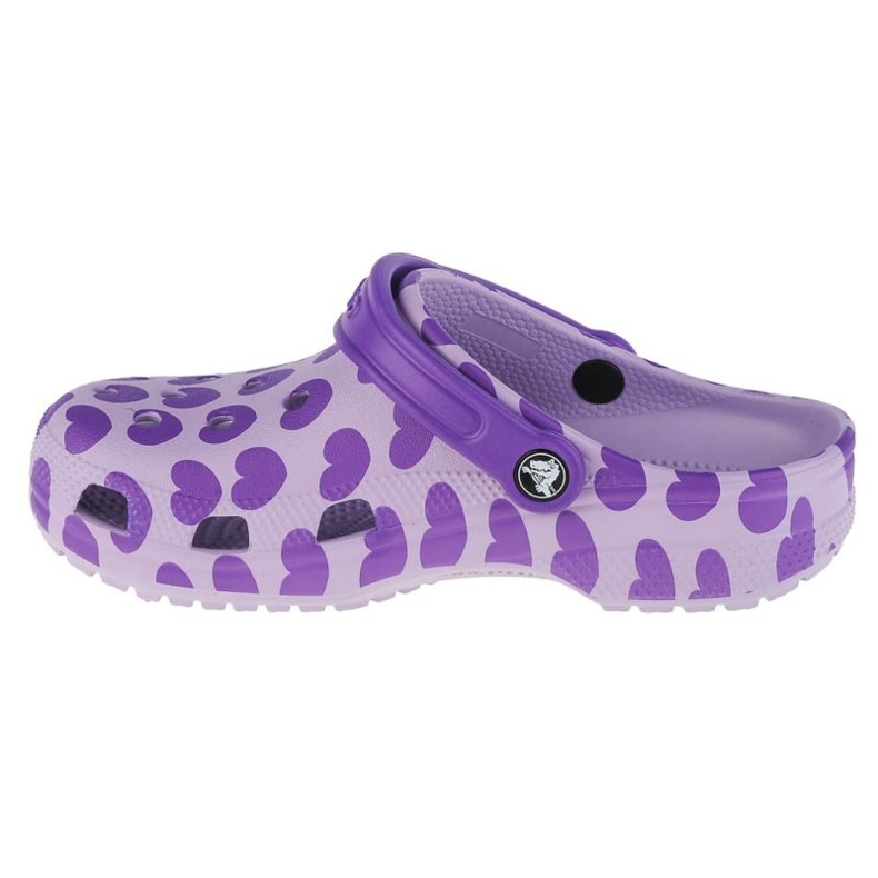 Crocs Classic Easy Icon Clog K Jr 207599-530 roxo 1