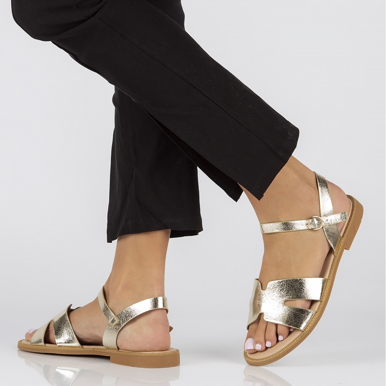 Sandálias Filippo DS3702 / 22 Go douradas dourado 1