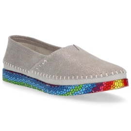 Sapatos de couro Filippo DP1213 / 20 Si prata 1 Sapatos de couro Filippo DP1213 / 20 Si prata 1