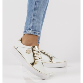 Tênis de couro FILIPPO DP3617 / 22 Wh branco 1