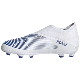 Chuteiras Adidas Predator Edge.3 Ll Fg Jr GX5208 branco branco 1 Chuteiras Adidas Predator Edge.3 Ll Fg Jr GX5208 branco branco 1
