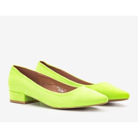 Salto alto Jody verde neon 1