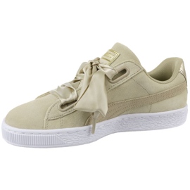 Puma Basket Heart Metallic Safari W 364083-01 bege 1