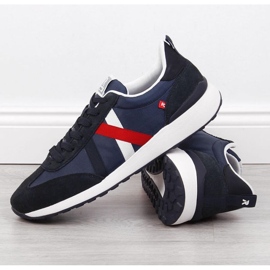 Tênis esportivo casual Rieker M RKR539 azul marinho 2