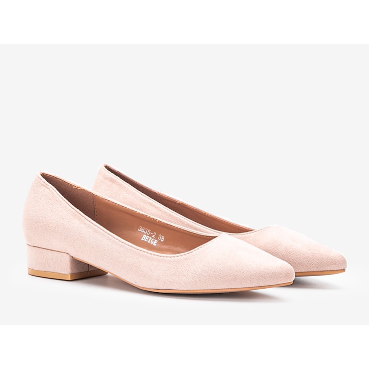 Sapatos de salto alto bege da Jody 1