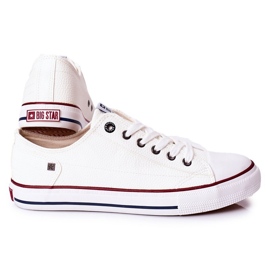 Tênis de couro masculino Big Star II174001 branco 3