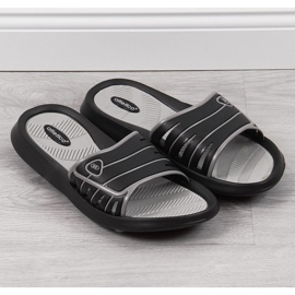 Atletico Chinelos de borracha masculinos do Atlético preto 2