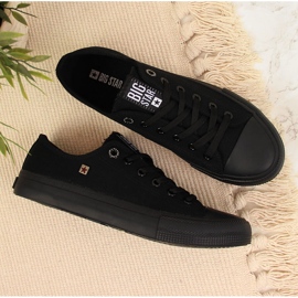 Tênis cano baixo preto Big Star AA274009 2