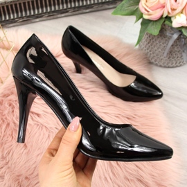 Bombas em uma patente preta Sergio Leone estilete preto 1