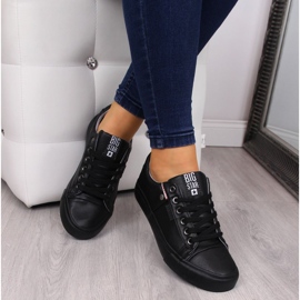 Cano baixo couro ecológico preto Big Star GG274061 1