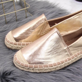 Alpercatas femininas com couro ecológico, Big Star dourado HH274503 2 Alpercatas femininas com couro ecológico, Big Star dourado HH274503 2