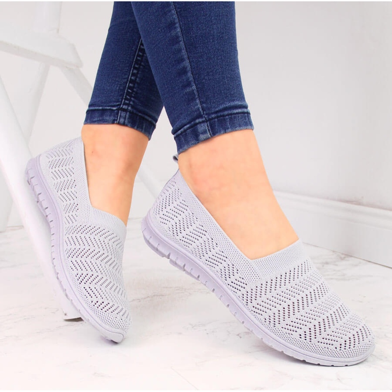 Tênis a céu aberto feminino deslizam no cinza Filippo 1