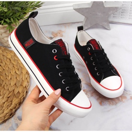 Tênis baixo têxtil preto Big Star JJ274122 1