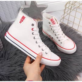 Tênis Big Star em tecido branco JJ274127 1