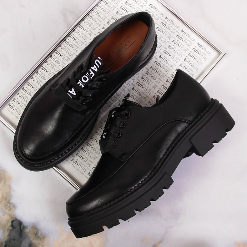 Botas femininas botas pretas Laura La.Fi preto 2