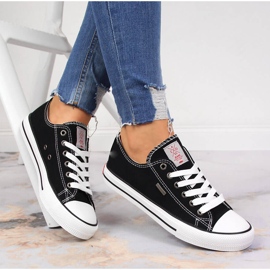 Tênis cano baixo Black Cross Jeans JJ2R4011C preto 1