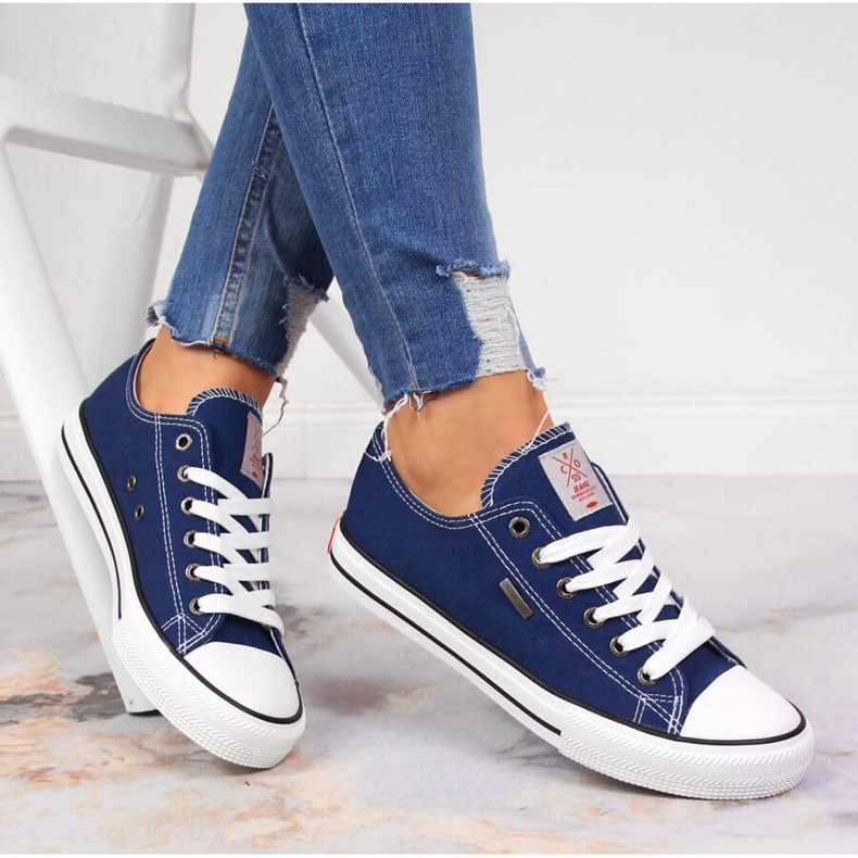 Tênis baixo azul marinho Cross Jeans JJ2R4012C 1