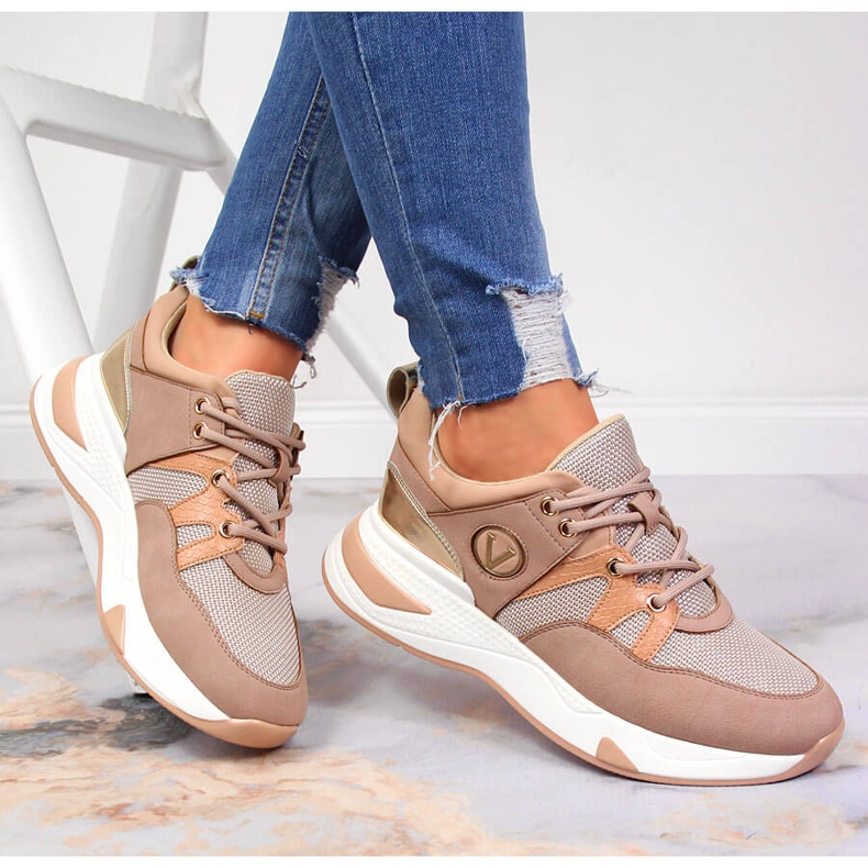 Tênis feminino na plataforma Vinceza multicolorido 1