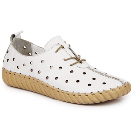 Sapato confortável branco Artiker sem costura 1