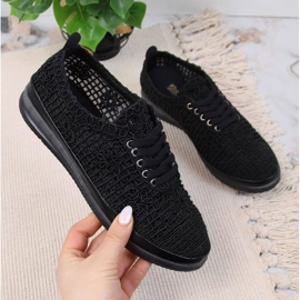 Tênis feminino de renda Artiker preto 1