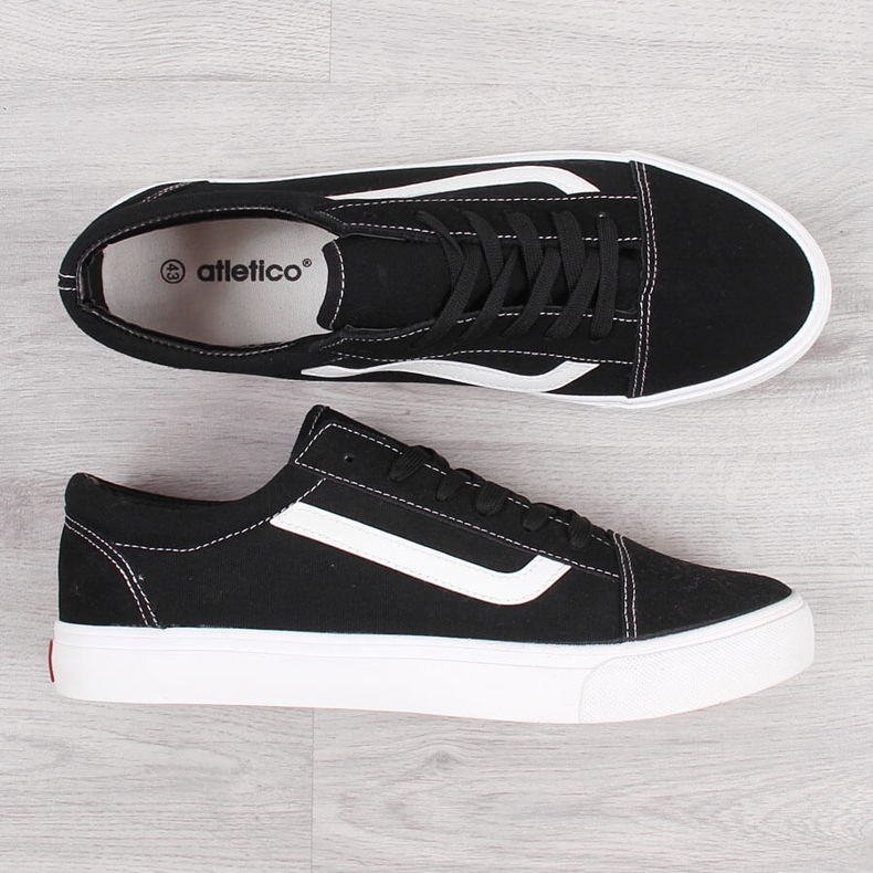 Atletico Tênis cano baixo preto de homem Atlético 1