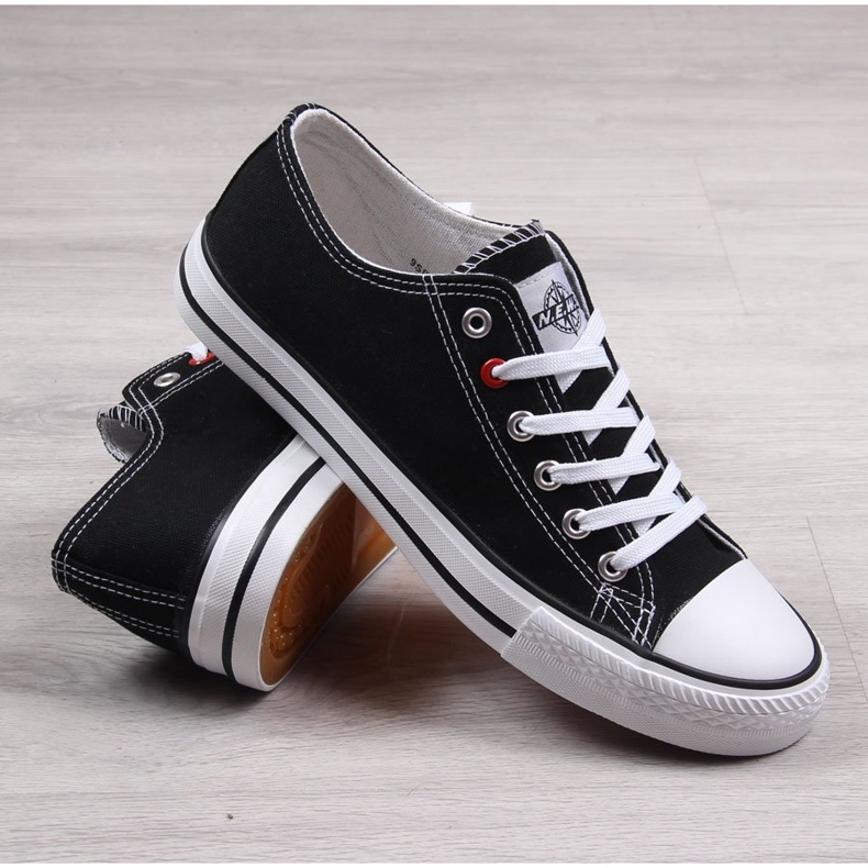 News Ténis baixos de homem, pretos NOTÍCIAS 2