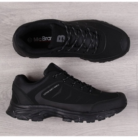 Sapatos de caminhada masculinos impermeáveis ​​​​preto McBraun 1