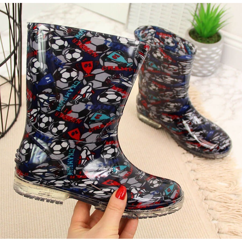 T.Sokolski Galochas para meninos de T. Sokolski preto 1