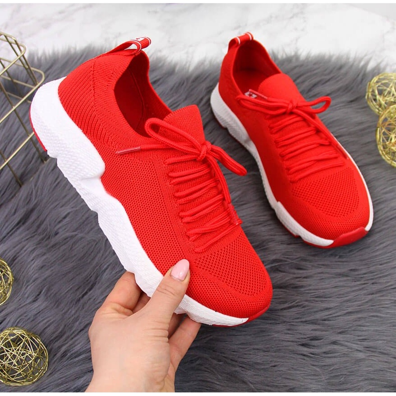 American Club sapatos esportivos vermelhos 2