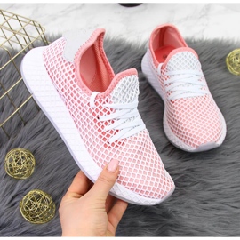 Tênis de corrida rosa American Club 2