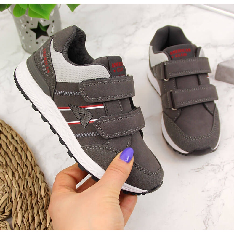 Velcro esportivo masculino cinza American Club 1