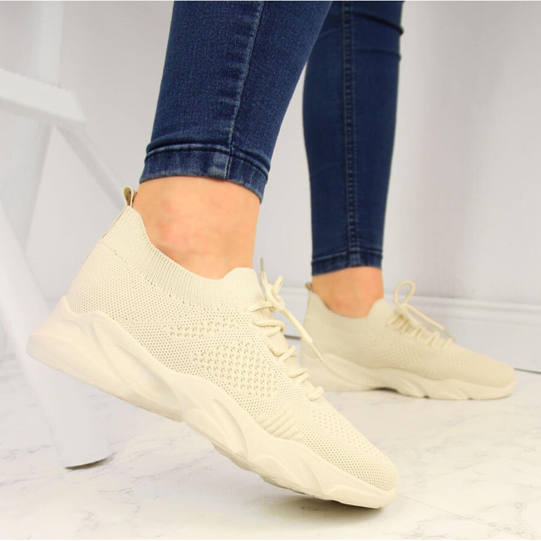 Meias femininas bege Filippo calçados esportivos 2