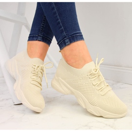 Meias femininas bege Filippo calçados esportivos 1