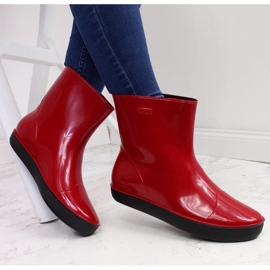 Botas de chuva impermeáveis de mulher Red Alida vermelho 1 Botas de chuva impermeáveis de mulher Red Alida vermelho 1