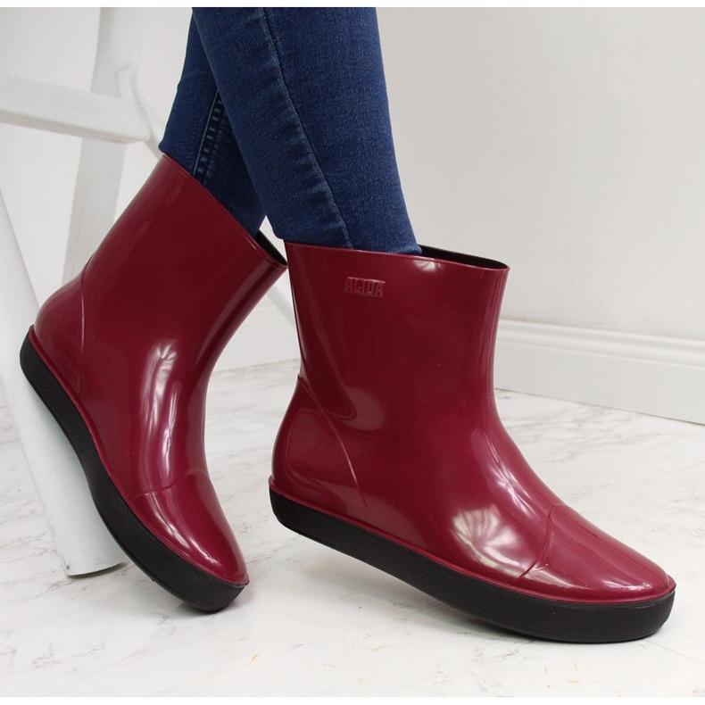 Galochas femininas impermeáveis ​​Purple Alida roxo 1