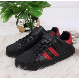 Sapatos esportivos infantis de velcro preto Big Star GG374022 2