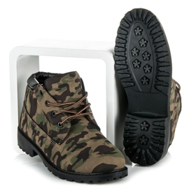 Ideal Shoes Caçador de tornozelo baixo multicolorido 1