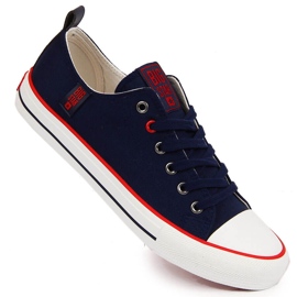 Tênis cano baixo masculino azul marinho Big Star JJ174060 azul-marinho 1