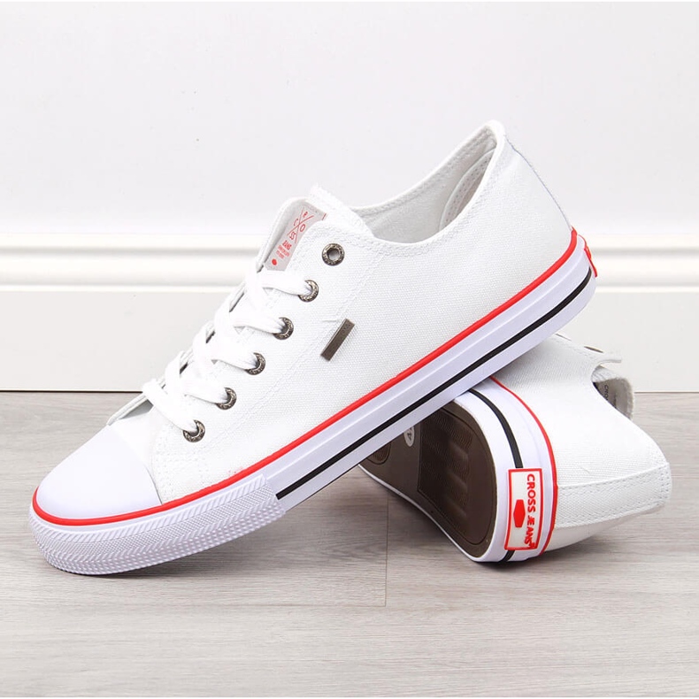 Tênis branco masculino Cross Jeans JJ1R4001C 1