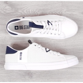 Couro branco masculino Big Star JJ174226 2