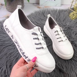 S.Barski Tênis feminino plataforma S. Barski branco 1