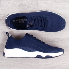 Tênis esportivo masculino American Club azul marinho azul-marinho 1
