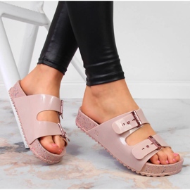 Chinelos femininos de borracha Zaxy Euforia Partner Tam JJ285083 rosa 1