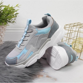 Tênis esportivo feminino Vinceza confortável cinza 2