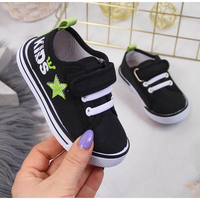 Atletico Tênis masculino Atlético preto com velcro 1