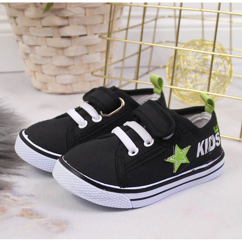 Atletico Tênis masculino Atlético preto com velcro 2