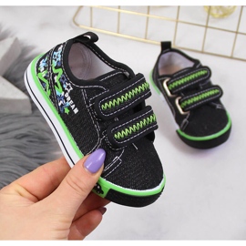 Atletico Tênis menino com velcro preto Atlético 1 Atletico Tênis menino com velcro preto Atlético 1