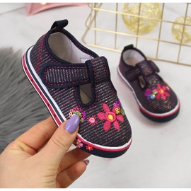 Atletico Ténis Atlético azul marinho para menina 1